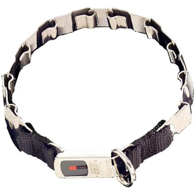 Строгий ошийник Sprenger Neck-Tech Fun для собак, з замком ClicLock, вороніння сталь, 48 см