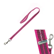 Прогумований повідець Sprenger для собак, з ручкою, нейлон, рожевий, 2×200 см