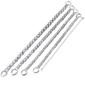 Ланцюжок-нашийник Sprenger для собак, з круглим ланкою, хромована сталь, 2 мм, 55 см