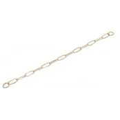 Ошейник-цепь Sprenger Long Link для собак, широкое звено, курогановая сталь, 3 мм, 62 см