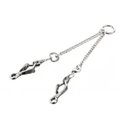 Повідець-спарка Sprenger для 2-х собак, карабін-щипці, 3 мм, 42 см