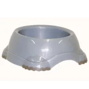 Миска Moderna Смарти №1 для собак и кошек, пластик, оранжевая, 315 мл, d-12 см