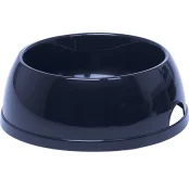 Миска Moderna ЭКО №4 для собак, пластик, синий, 2450 мл, d-23 см