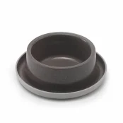 Миска Moderna Trendy Dinner Dog №2 WildLife для собак, пластик, коричневая, 735 мл, d-20 см