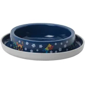 Миска Moderna Trendy Dinner Friends Forever для кошек, черничная, 210 мл, d-15 см
