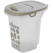 Контейнер для хранения корма Moderna Pet Wisdom Trendy Story, 6 л, 27.3×21.3×27.5 см