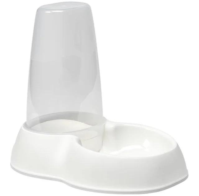 Автокормушка-автопоилка Moderna Sensiflo 2в1 для кошек и собак, белый, 1.5 л