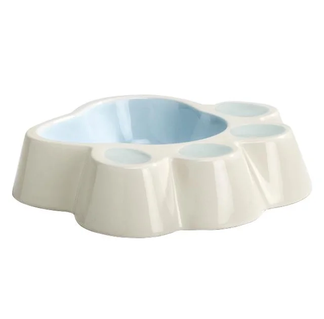 Керамічна миска Pet Pro Лапа для собак, 20×20×5,5 см
