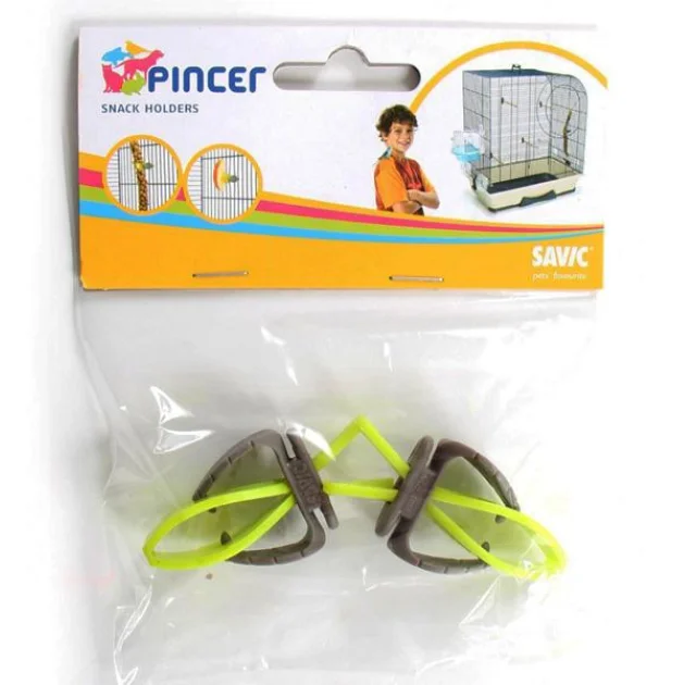 Держатель для лакомств птиц Savic Snack Holder, с креплением в клетку, 2 шт
