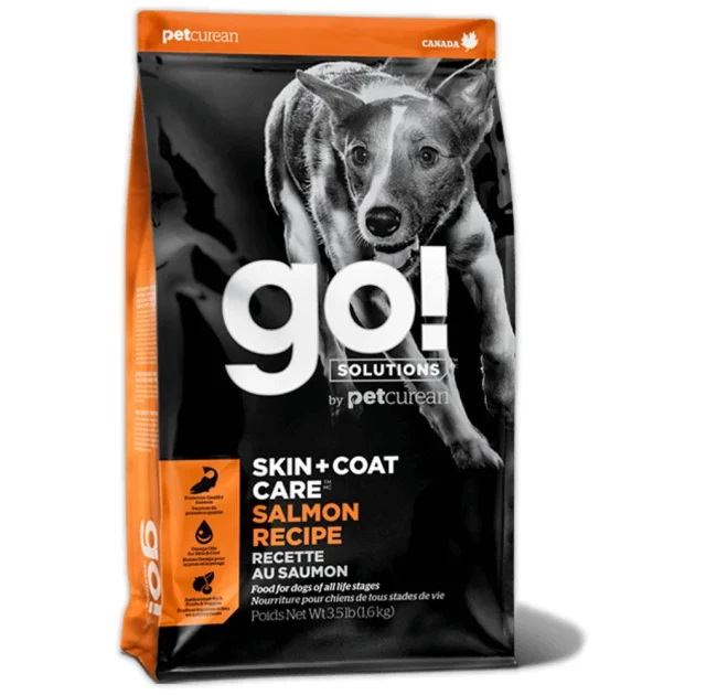 Сухий корм GO! Solutions Skin & Coat Care Salmon для собак і цуценят, з лососем і вівсянкою, 1.59 кг