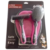 Набор для груминга 3 в 1 AnimAll, розовый