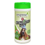 Салфетки Espree Tea Tree&Aloe Wipes заживление ран, 50 шт