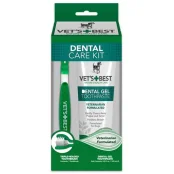 Набор для ухода за ротовой полостью Vet`s Best Dental Care Kit для зубов, 103 мл