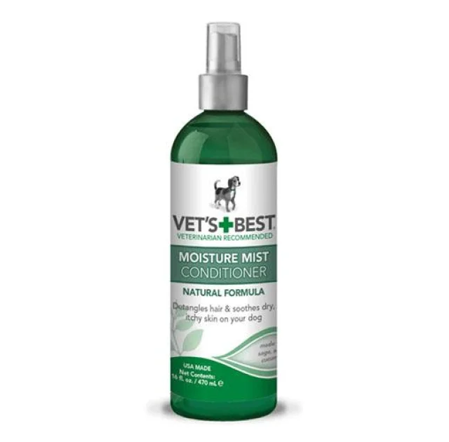 Спрей-кондиціонер Vet`s Best Moisture Mist Conditioner суперзволожуюча для собак, 470 мл