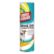 Порошок Simple Solution Urine Dry Carpet Powder для нейтрализации запахов и удаления пятен с ковров, 680 г