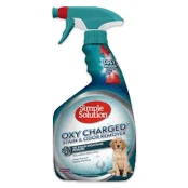 Спрей Simple Solution Oxy Charged Stain & Odor Remover для нейтрализации запахов и пятен c кислородом, 945 мл