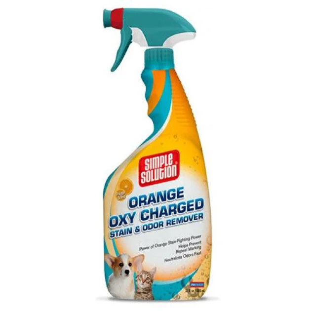 Дезодорирующее средство Simple Solution Stain & Odor Orange Oxy Charged для нейтрализации запаха, 945 мл