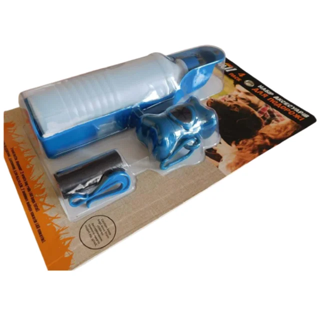 Набір для прогулянок AnimAll, блакитний