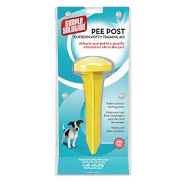 Приучение собак к туалету Simple Solution Pee Post Pheromone-Treated Yard Stake в определенном месте