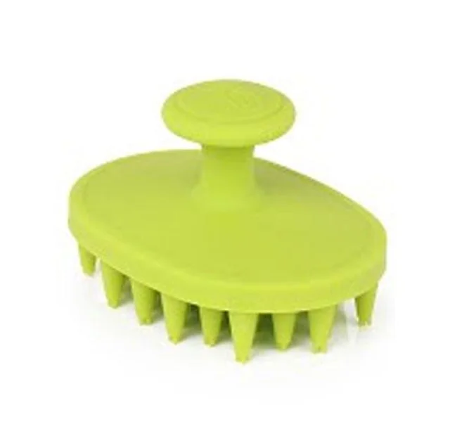 Щітка для собак Dexas BrushBuster для догляду за шерстю і шкірою, зелена