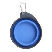 Дорожная складная миска Dexas Collapsible/Expandable Travel Cup - 2 большая, 480 мл, синяя