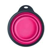 Большая дорожная складная миска Dexas фиолетовая