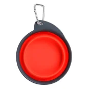 Дорожняя складная миска Dexas Collapsible/Expandable Travel Cup - 2 большая, 480 мл, красная