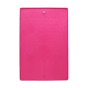 Коврик Dexas Pet Bowl, антискользящий для собак и кошек, розовый, большой, 43х57 см