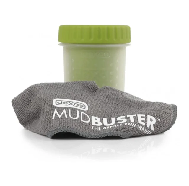 Лапомойка Dexas MudBuster мала, зелена, висота 11 см, діаметр 9 см
