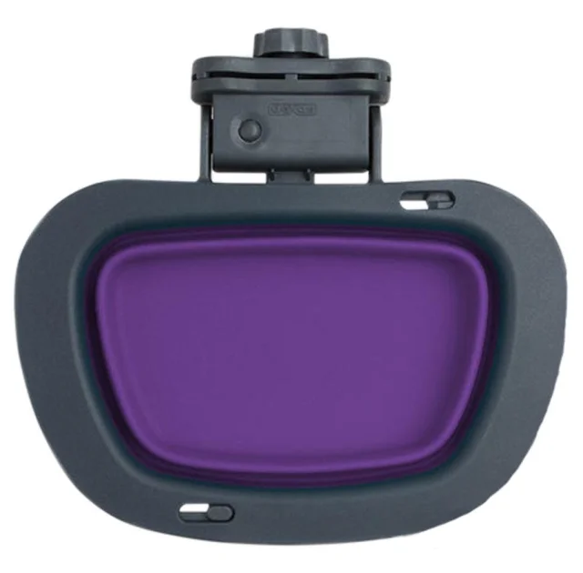 Миска для клетки Dexas Kennel Bowl для собак и кошек, фиолетовая, 240 мл