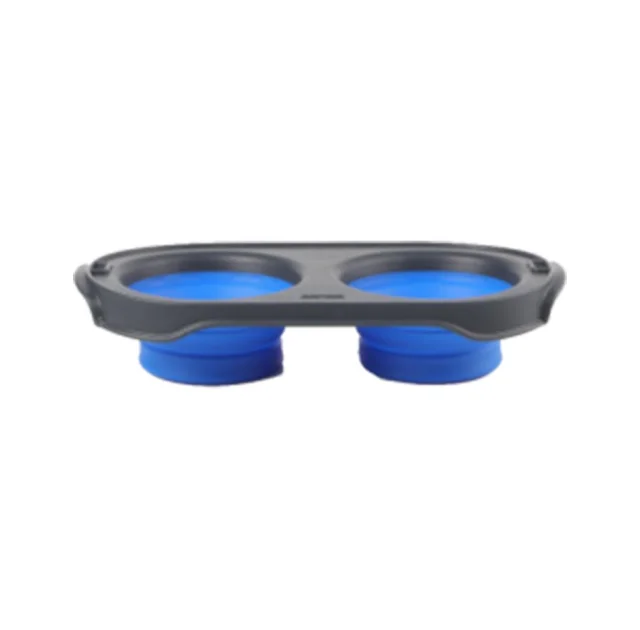 Миска Dexas Pet Feeder складна миска, для собак, синя, 1200 мл