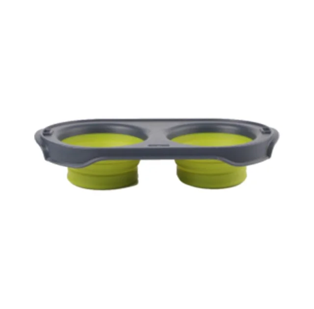 Миска Dexas Pet Feeder складна миска, для собак, зелена, 600 мл