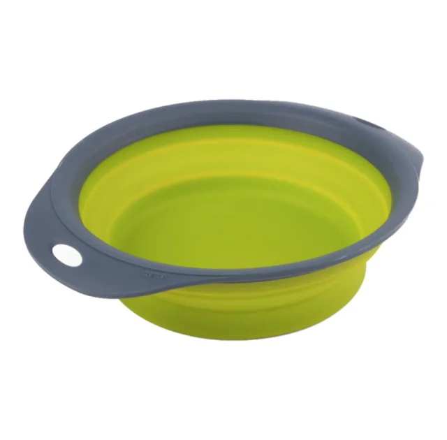Миска Dexas Collapsible Pet Bowl для собак і котів, зелена, 1440 мл
