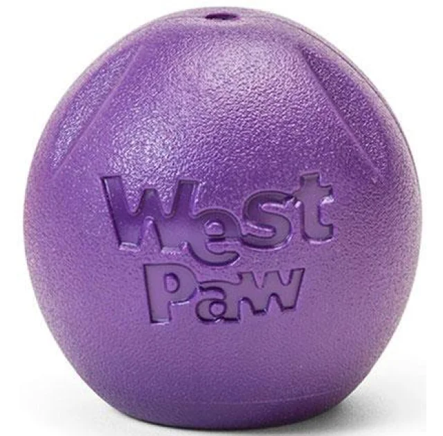 Игрушка West Paw Rando Large Eggplant для собак, 9 см