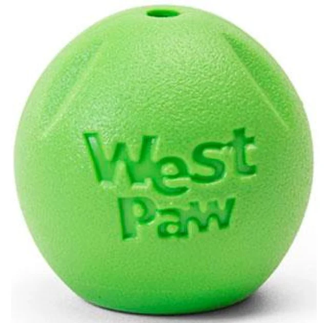 Игрушка West Paw Rando Large Jungle Green для собак, 9 см