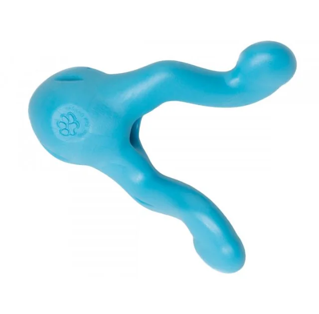 Игрушка West Paw Tizzi Small Aqua для собак, 11 см