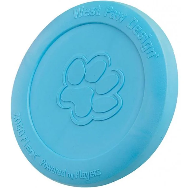 Игрушка West Paw Zisc Small Aqua для собак, 17 см