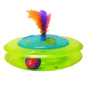 Игрушка Petstages для кошек, трек с мячом-птичкой