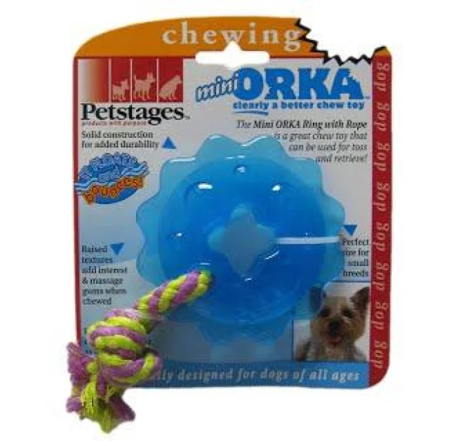 Игрушка Petstages Орка Звездочка с канатом, для собак