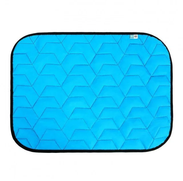 Подстилка AiryVest для собак, голубо-чёрная, 80×55 см