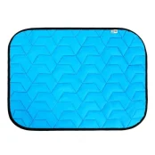 Подстилка AiryVest для собак, голубо-чёрная, 55×40 см