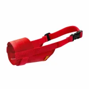 Намордник Dog Extremе №4 регулируемый, нейлон для кане-корсо, аргентинский дог, бульмастиф, красный