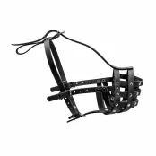 Намордник 642 для малых собак породы ротвейлер, твердый, черный