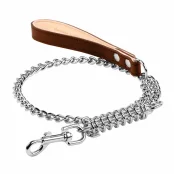 Поводок-цепь 626 А для средних пород, с амортизацией, 3.5 мм*100 см