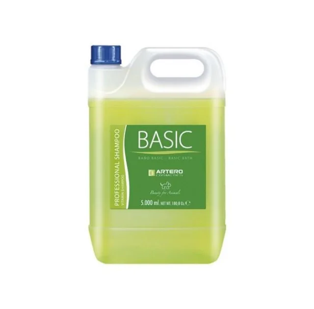 Шампунь Artero Shampoo Basic шампунь универсальный базовый, 1:3 собак для всех пород, 5л.