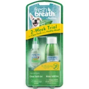 Набор для чистки зубов TropiClean для собак (гель + добавка в воду)