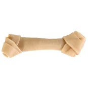 Кость прессованная узловая Denta для собак, 15 см, бежевая