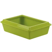 Туалет Moderna Classic для кошек, с бортиком, розовый, 50 х 38 х 14 см