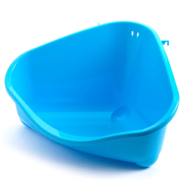 Туалет Moderna Pet`s Corner Large для гризунів, кутовий, пурпурний, 49 х 34 х 26 см
