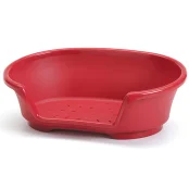 Лежанка Savic Cosy Air для собак, пластик, красная, 45 см, 55×29×19 см